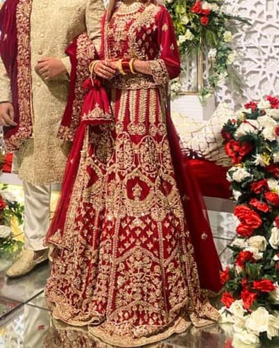 once worn bridal lehnga