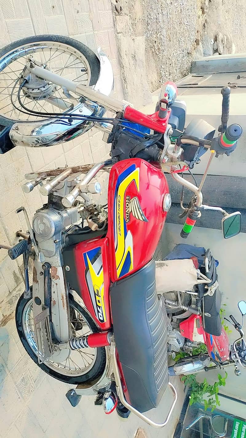 Honda cd 70 6