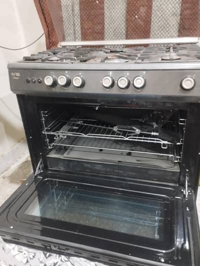Nasgas NG-785 5 Burner Gas Cooking Range with Electric Oven