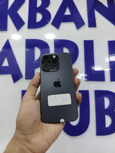 iPhone 15 Pro 256GB JV | Black | 84% Battery Health
