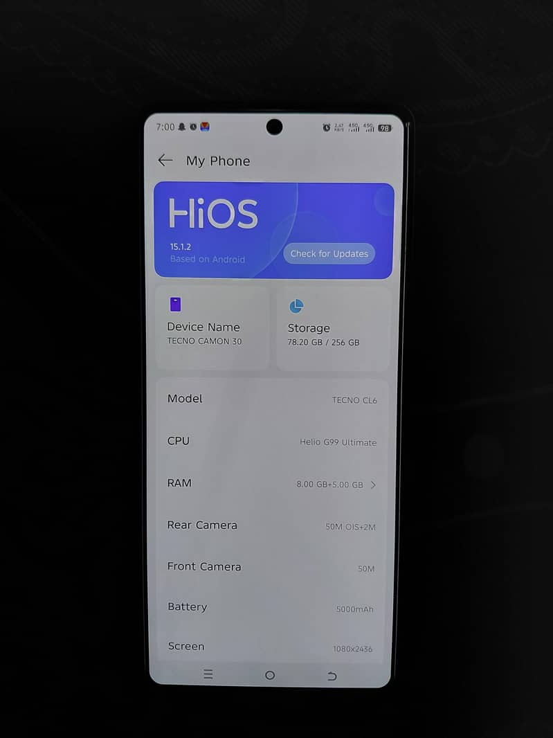 Tecno CAMON 30 5