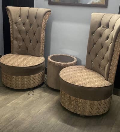 Chair set with table