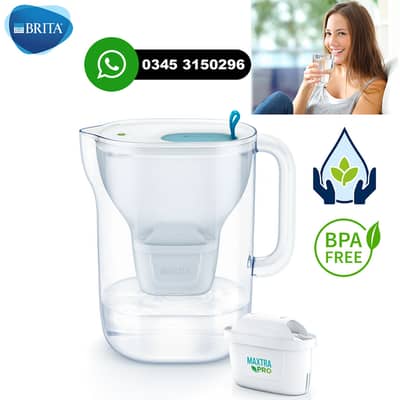 Brita Water Filter Jug with 3 New Filters