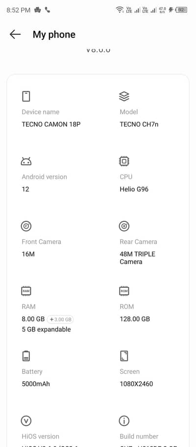 Techno Common 18 P