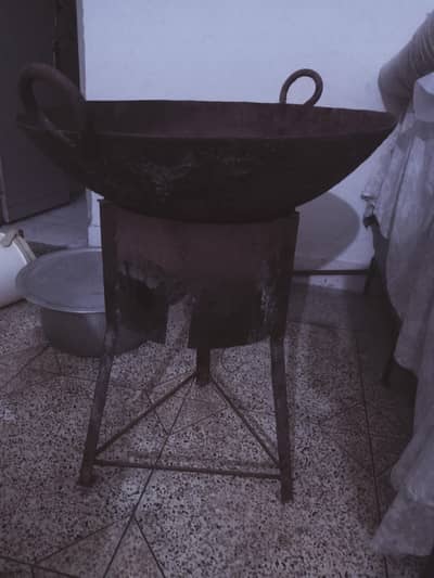 karahi choolha stand