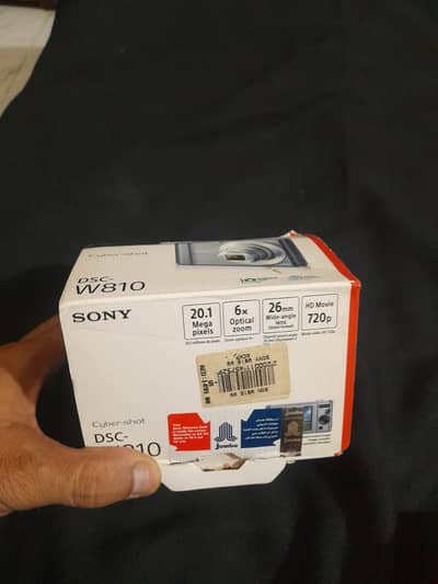 Sony Cyber-shot DSC-W810 compact digital 10by 10 condition