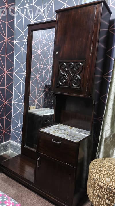 wooden dressing table