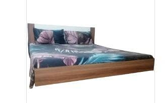 Interwood Queen size Bed with side tables 25000
