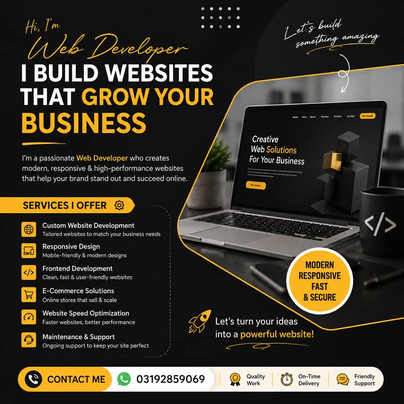 Professional Website Development Services | Business & E-Commerce Webs 1