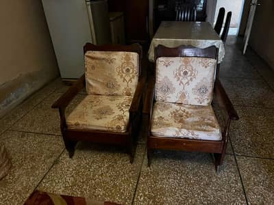 5 seater Sofa of Shesham wood