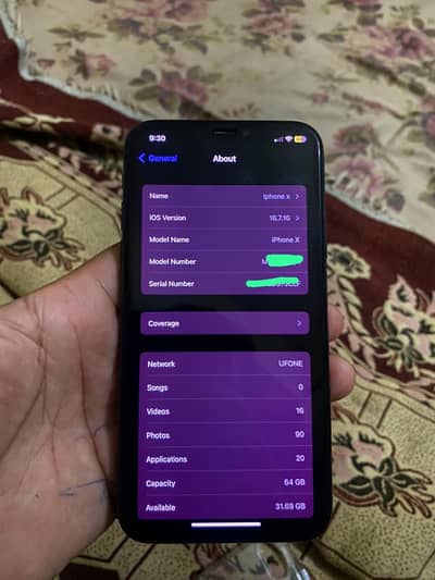 Apple iPhone X