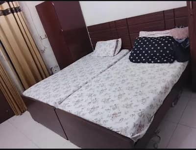 2 single bed with mattress