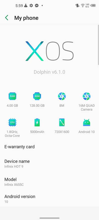 Infinix Hot 9