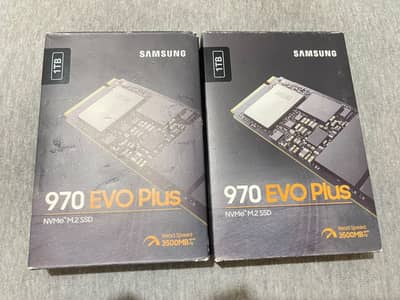 Samsung 970 EVO Plus 1TB M. 2 NVMe SSD