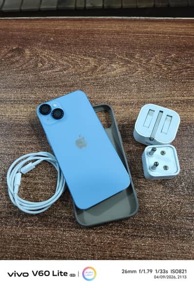 APPLE IPHONE 14 JV BRAND NEW with charger Battery health 93% all ok 
