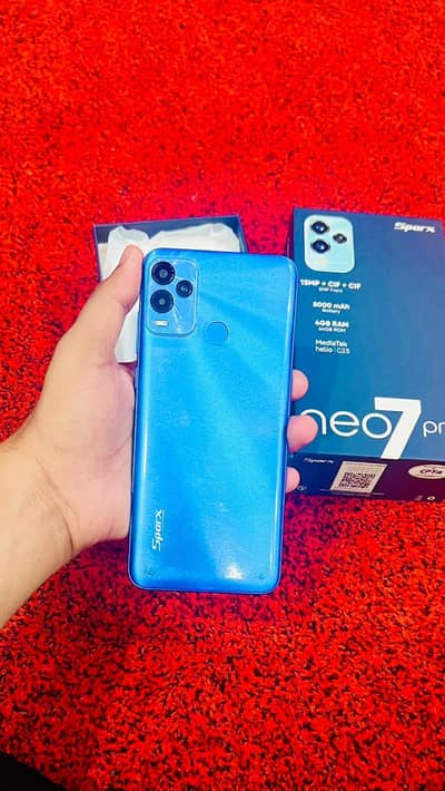 Sparx Neo 7 Pro | 4GB 64GB | Original Panel | PTA Approved | With Box