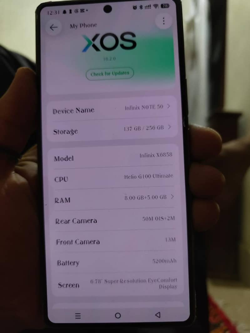 Infinix Note 50 0