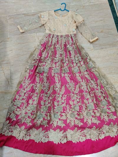 Red and golden Full Maxi For Girlxz