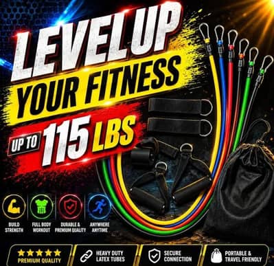 11 pcs Resistance Tubes