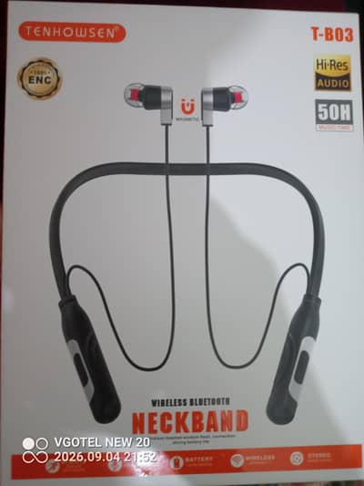 TENHOWSEN T-B03 Bluetooth necband