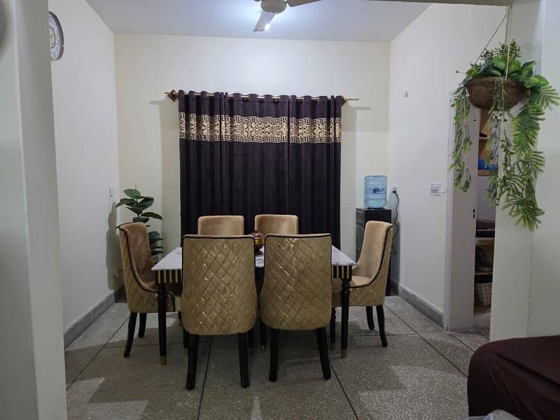 Dining Table with 6 Sofa chairs 2