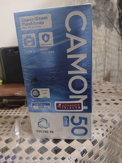 Tecno CAMON 50 Pro full box