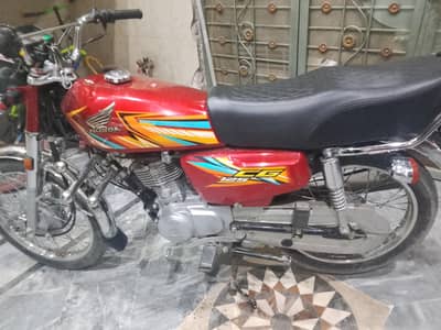Honda CG 125 2026 Model | Red | Complete Documents | Lahore