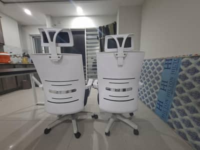 Two office chairs