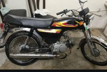 Bike CD 70 2018 model for sale