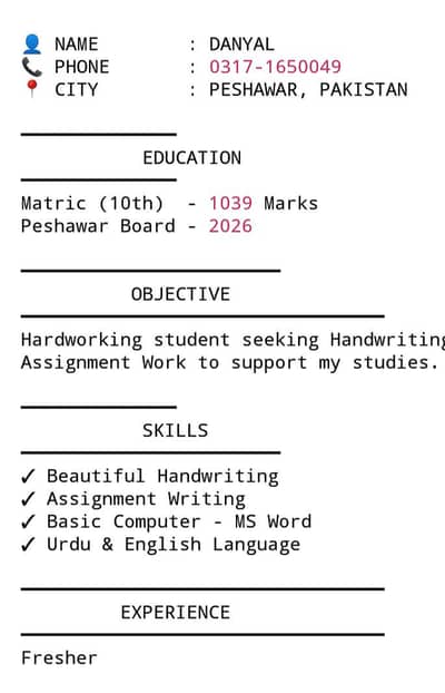 handwriting
