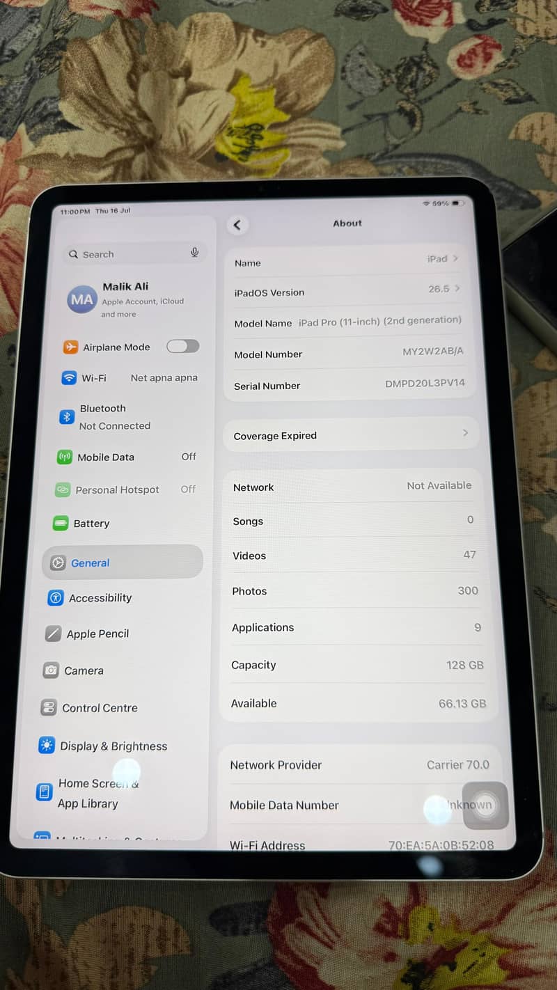 ipad pro 2020 cellular 2