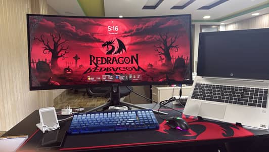 Msi 34 inch curved display gaming monitor