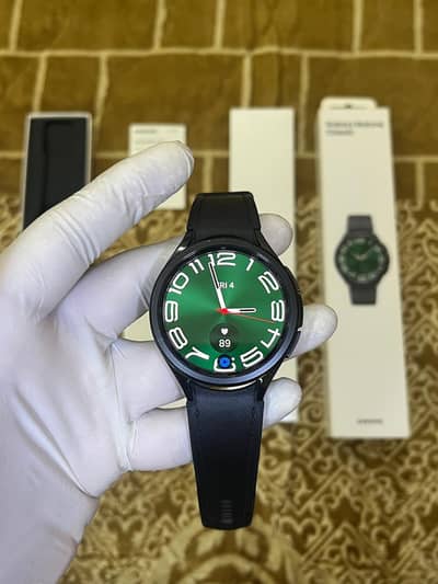 Samsung Galaxy Watch 6 Classic (47mm) With Box. Box Open