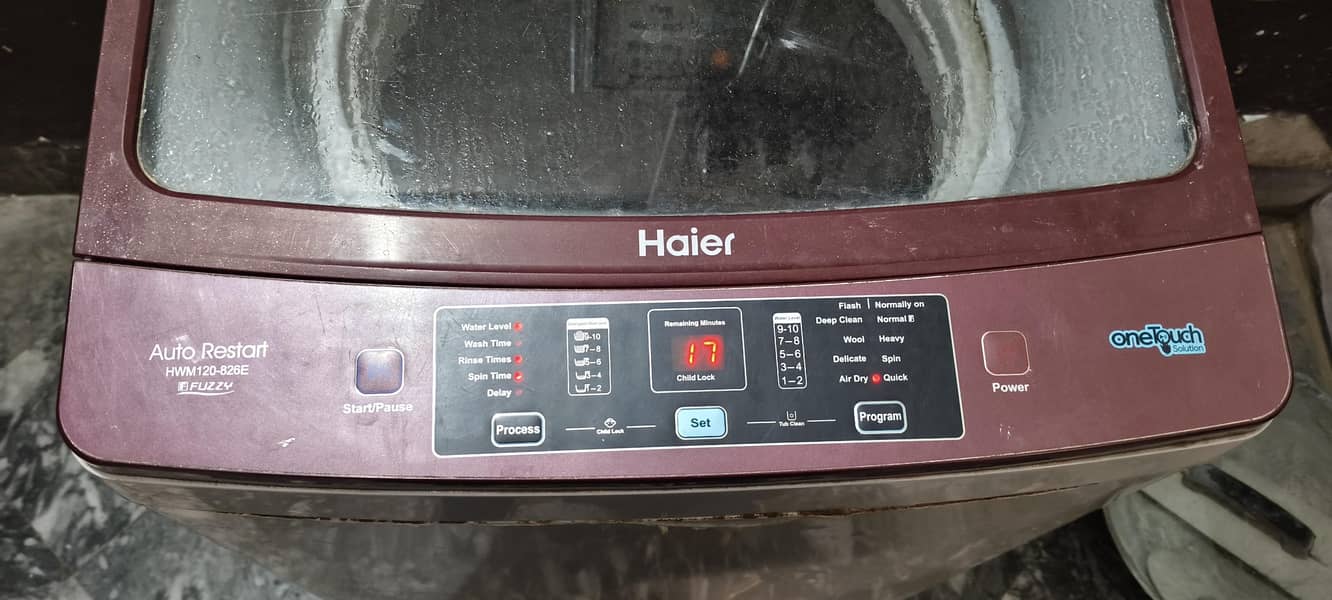 Haier 12kg fully automatic machine 1