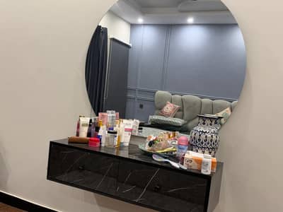 sidetables and dressing table