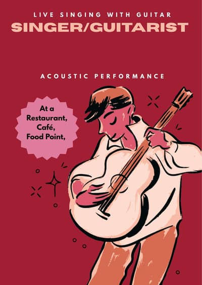 Live Performer Singer & Guitarist