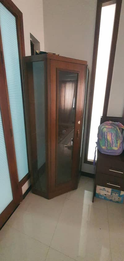 Showcase, storage, study table