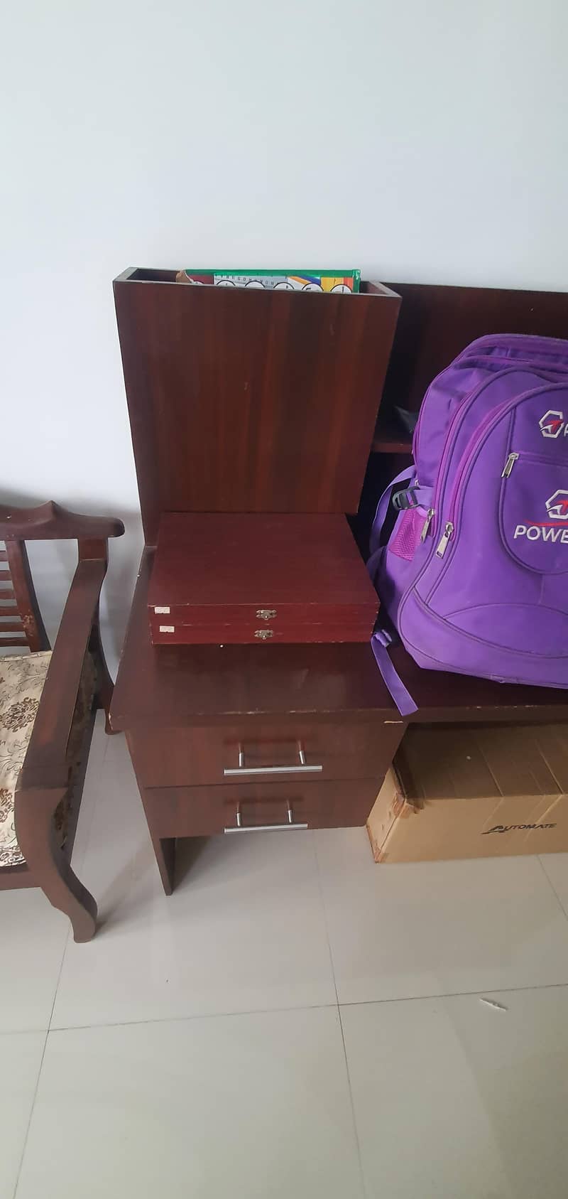 Showcase, storage, study table 1