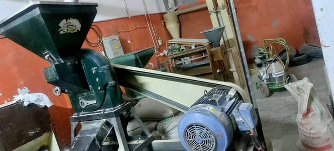 complete chakki system  including  chakki,separater,dresser,elevator,