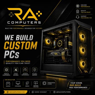 We Build And Deal In Gaming Pc Hardware of Every Brand