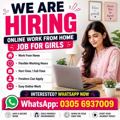Online Work From Home Jobs for Females