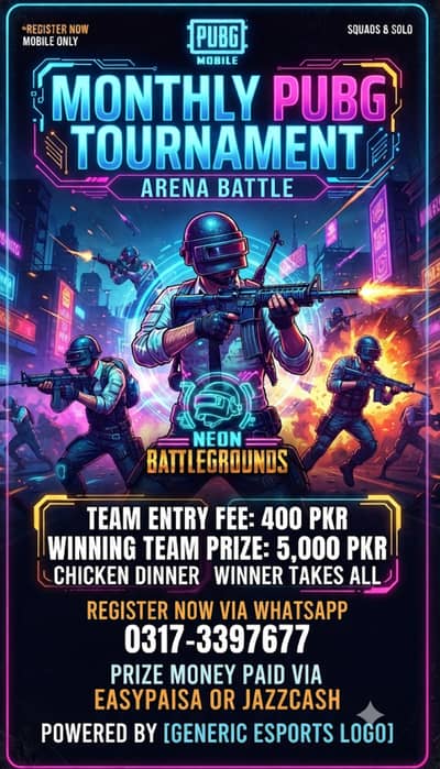 PUBG Mobile Eragle tournament