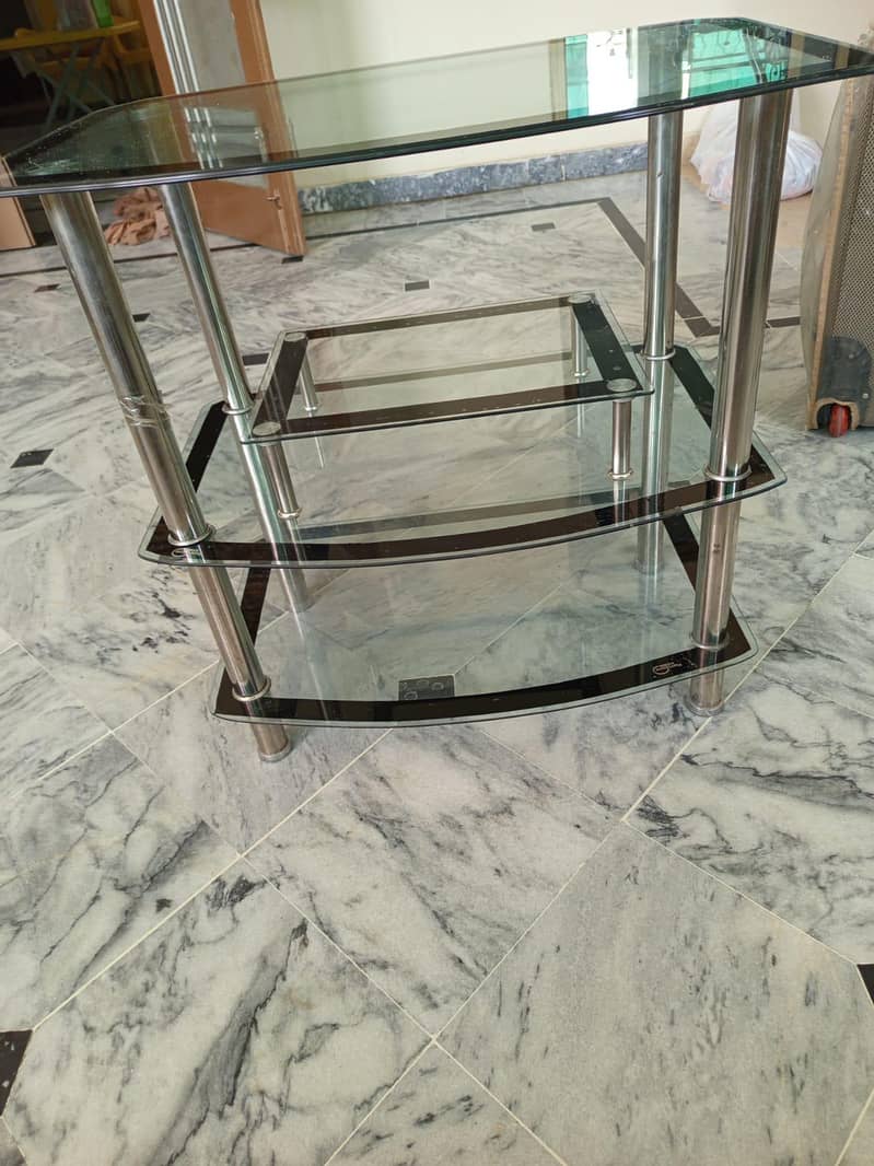 Glass Side Table 0