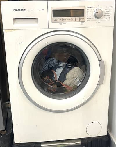 Panasonic front load washing machine 7 kg full ok working condition