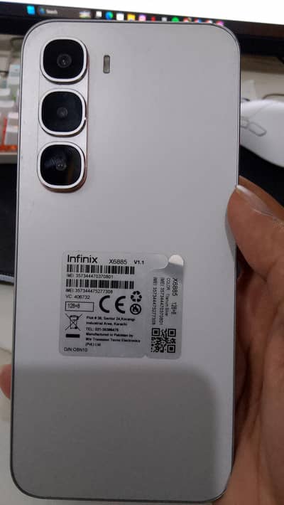 Infinix Hot 60 Pro 8/128GB | 8+8 RAM | Box Pack Condition |