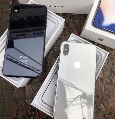 I phone x new box pack wattsup no 03255862745