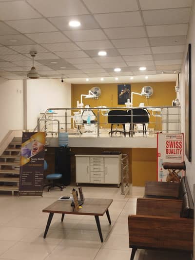3 In One, Commercial Shop, Ground Floor+ Semi Mezzanine+ Semi Basement 1300sqft