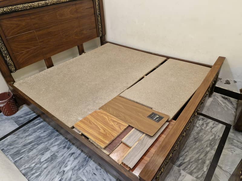 double bed 2 side table dressing table 2