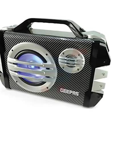 GEEPAS GMS8562 PORTABLE RECHARGABLE SPEAKER . UAE BRANDED