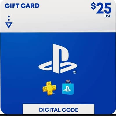 Playstation PSN Gift Cards 10/25/50/100 Dollers Cards Available